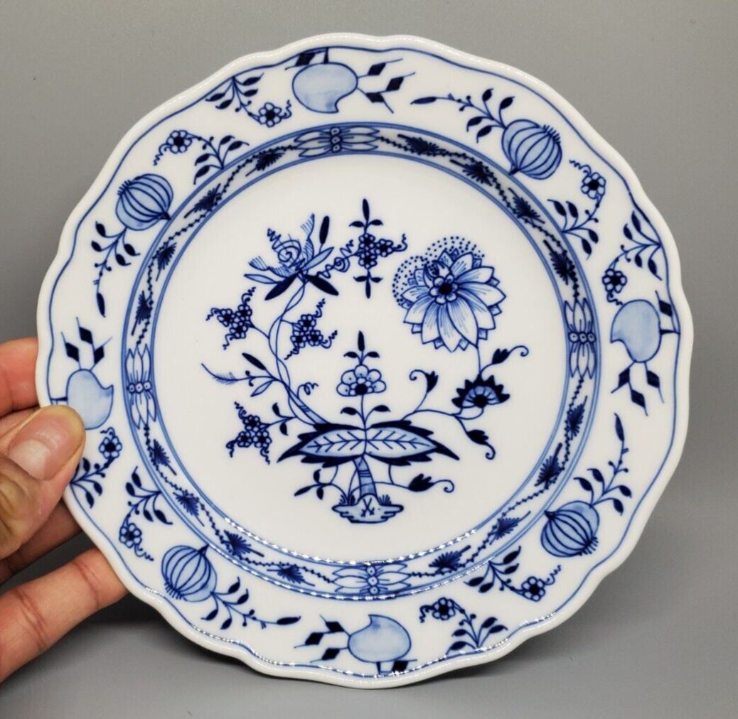 Meissen Fine China Blue Onion Pattern Bread & Butter Plate