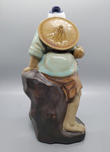 Load image into Gallery viewer, Vintage Chinese Mud Man Figurine - Wise Man Walking
