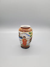 Load image into Gallery viewer, Small Japanese Hand Painted Vase - Red Mark on Bottom - Late 1890&#39;s / 1900&#39;s
