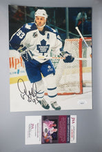 Load image into Gallery viewer, Hockey Player Doug Gilmour Autographed Photograph Signed - JSA Certified
