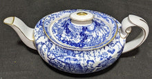Load image into Gallery viewer, Vintage Royal Crown Derby Blue Mikado Tea Pot
