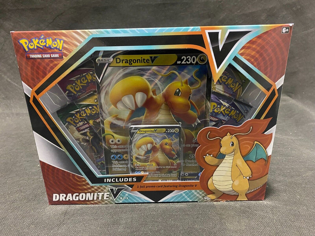 Pokemon Trading Card Game Dragonite V Box New Sealed