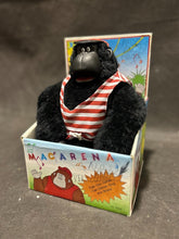 Load image into Gallery viewer, Vintage Macarena B/O Sonic Control Stuffed Gorilla
