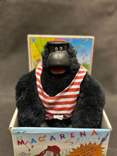 Load image into Gallery viewer, Vintage Macarena B/O Sonic Control Stuffed Gorilla
