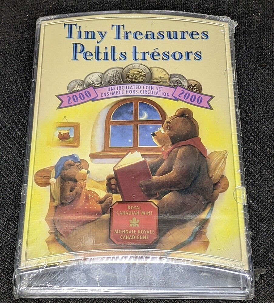 2000 Canada Tiny Treasures Uncirculated Coin Set - Sealed