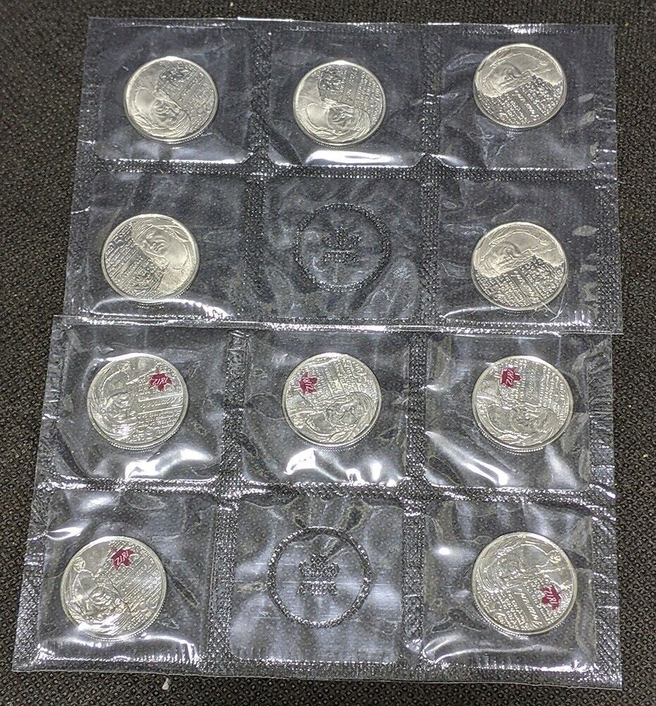 2012 Canadian Tecumseh Circulation Coin 10-Pack by RCM