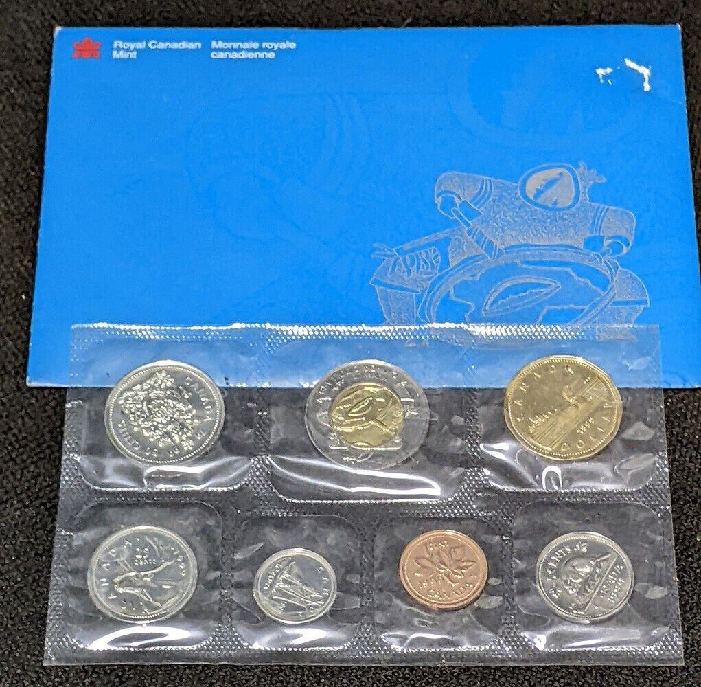 1999 Canadian Uncirculated Proof-Like Coin Set by RCM