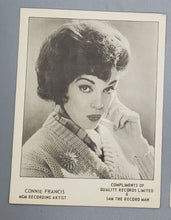 Load image into Gallery viewer, 1960&#39;s MGM Recording Artist - Sam The Record Man  - Connie Francis

