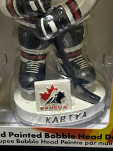 Load image into Gallery viewer, 2002 Olympics Collectible Hand Painted Bobble Head Doll of Kariya Team Canada
