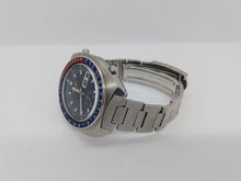 Load image into Gallery viewer, Vintage Seiko Pepsi Bezel Automatic Chronograph Blue Dial Men&#39;s Watch 6139-6005
