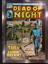 Load image into Gallery viewer, Dead of Night #3 Marvel Comics 1974 CGC 9.2 White Pages Serial #4153289003
