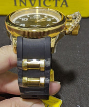 Load image into Gallery viewer, Mens Gold Tone INVICTA Russian Diver Wrist Watch - MSRP $595
