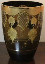 Load image into Gallery viewer, Rich Art Nouveau Bohemian Gold Gilt Vase, 10 1/2&quot;
