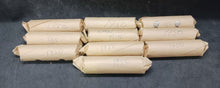 Load image into Gallery viewer, 1950 Canadian Nickel Roll (Canada 5 cent) (40 coins per roll) x 10 Rolls Lot C
