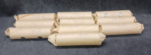 Load image into Gallery viewer, 1950 Canadian Nickel Roll (Canada 5 cent) (40 coins per roll) x 10 Rolls Lot C

