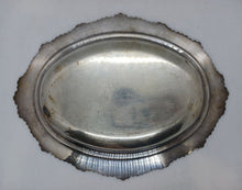 Load image into Gallery viewer, Antique Silver Plated Rideau Plate Entree Dish &amp; Cover
