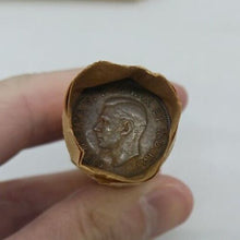 Load image into Gallery viewer, 1941 Canadian Pennies (50 coins per roll) 3 Rolls
