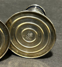 Load image into Gallery viewer, Vintage Silver Plate Birks 4&quot; Tall Candle And Bobeche Pair holders, EX+
