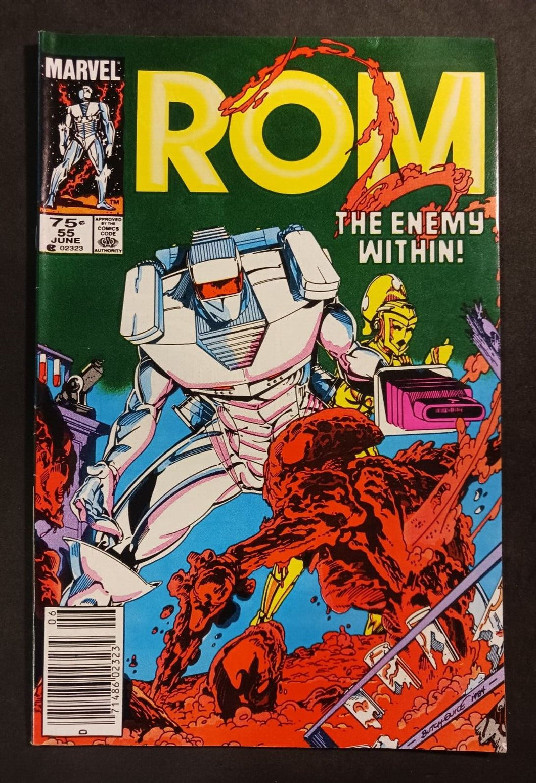 ROM #55, 1984 Marvel Comics, Canadian Newsstand Variant, VF 8.0