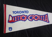 Load image into Gallery viewer, Toronto Metros-Croatia - (NASL) North American Soccer League 30&quot; Pennant
