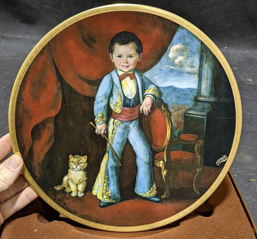 Children of Mexico Collectors Plate by Pickard China USA - Raphael