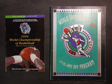 Load image into Gallery viewer, 1994 World Championship of Basketball Program &amp; Promo Brochure
