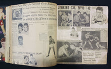 Load image into Gallery viewer, 1935-1944 Best Extraordinary Vintage Scrapbook on Boxing (18.5&quot;x18.5&quot;x3&quot; thick)
