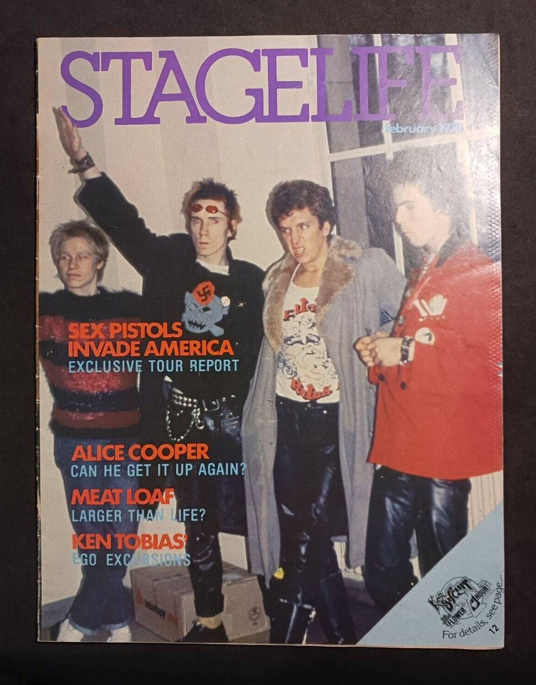 Stagelife Magazine February Issue 1978 VG