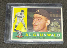 Load image into Gallery viewer, 2009 Topps Heritage 50th Anniversary 1960 Buybacks #427 Al Grunwald Brown Back
