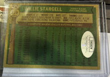 Load image into Gallery viewer, 1976 Topps Willie Stargell #270 Signed with COA JSA
