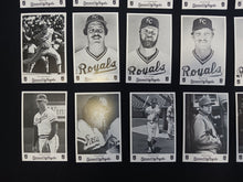 Load image into Gallery viewer, 1982 Team Issued KANSAS City Royals 5&quot;x3 1/4&quot; Photo Cards Set x29 NR Mint

