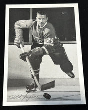 Load image into Gallery viewer, 1960-61 York Peanut NHL Phil Goyette Habs Montreal 5X7inch, EX+
