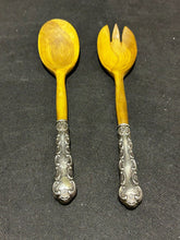 Load image into Gallery viewer, Birks Sterling Pompadour Solid lot of 2

