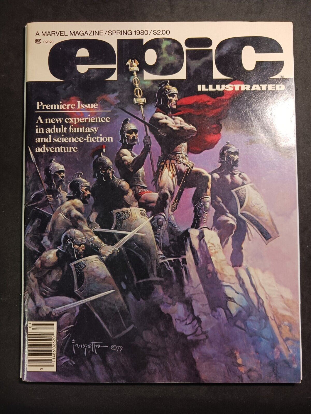 Epic Illustrated #1 A Marvel Magazine /Spring 1980