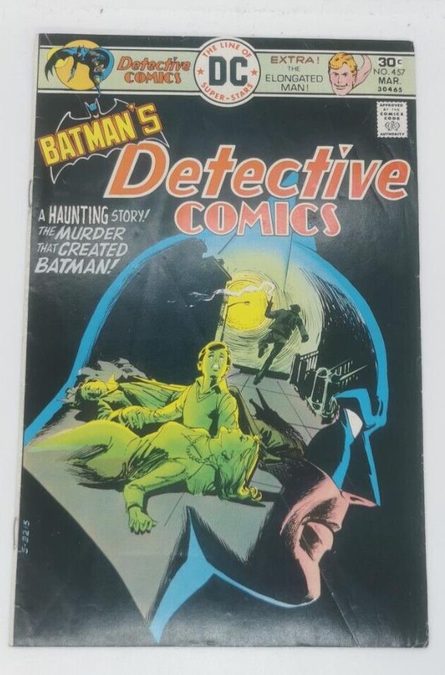 1976 Batman's Detective Comics Vol.40 #457, DC Comics, FN 6.0