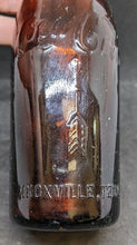 Load image into Gallery viewer, Vintage Amber Glass Coca-Cola Soda Bottle - Arrow ROOT - Knoxville TN
