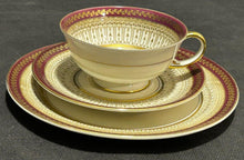 Load image into Gallery viewer, Germany US Zone Golden Rose Trio Cup and Saucer, EX+
