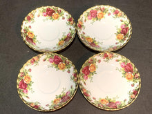 Load image into Gallery viewer, 1962 Royal Albert - Old Country Roses, Trio, Cup and Saucer Set x 4
