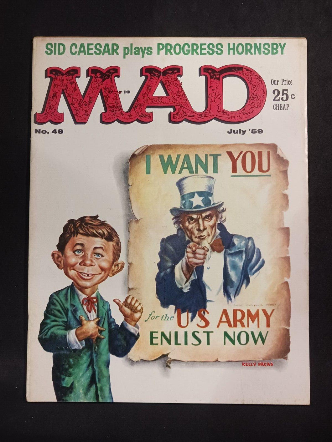 MAD Magazine #48 (July 1959) - Uncle Sam, FN+ 6.5