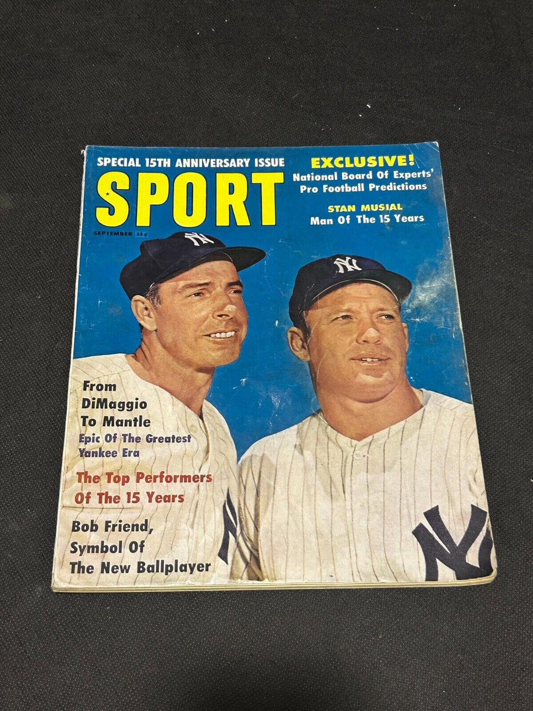1961 September Sport Magazine Vol 32 no.3 Stan Musial