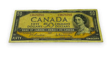Load image into Gallery viewer, 1954 Bank Of Canada Fifty Dollar Note, R Beattie Governor, BH 3670705
