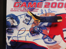 Load image into Gallery viewer, 2000 NHL Hockey All Star Game Program Signed by Lanny McDonald on Cover/Page 10
