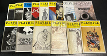 Load image into Gallery viewer, 1981 Playbill Programs lot of 14
