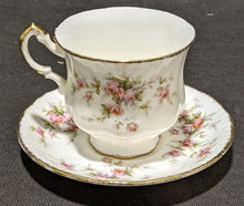 Load image into Gallery viewer, PARAGON - Victoriana Rose - Bone China Tea Cup &amp; Saucer Set
