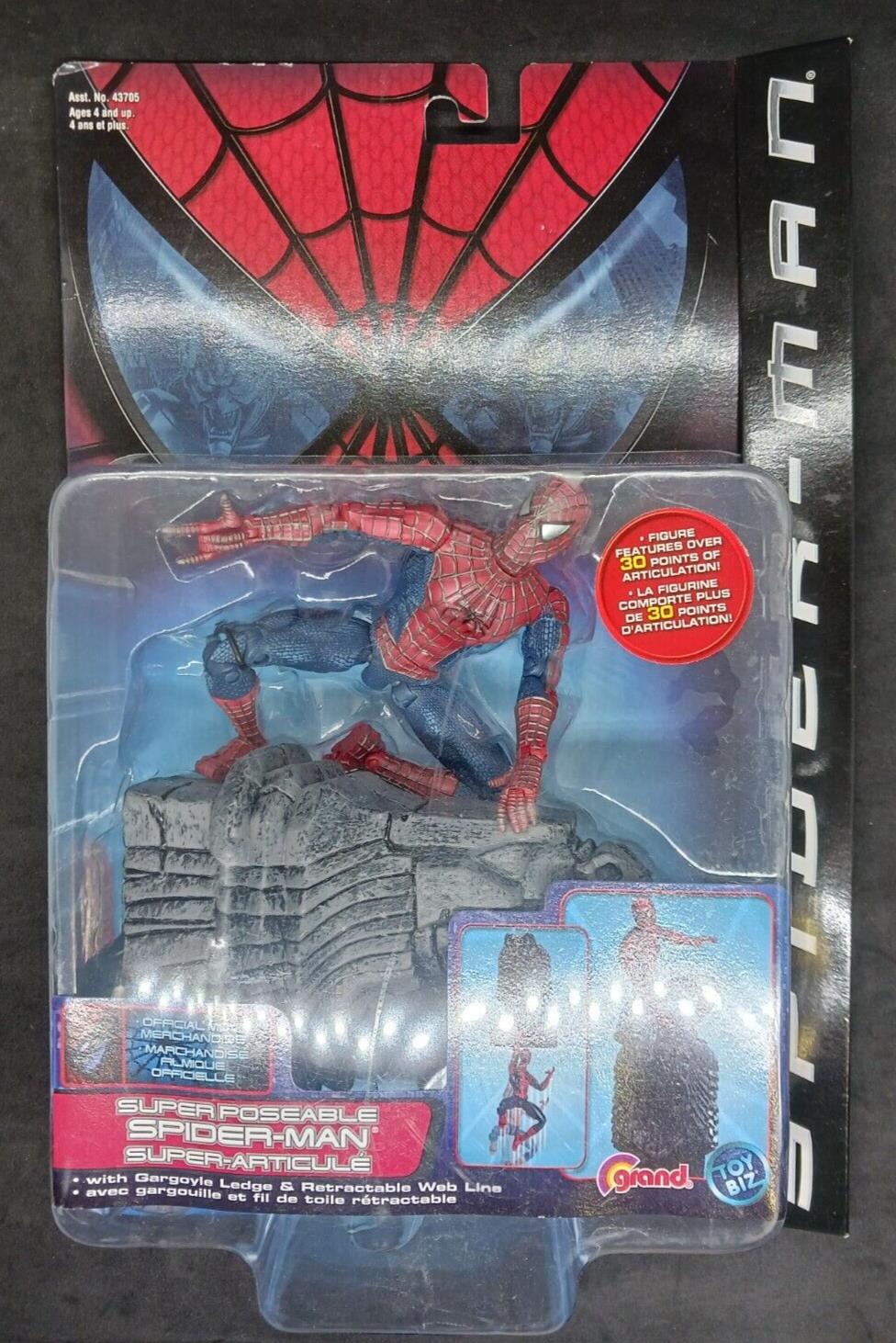 Spider-Man Action Figure (2001 Toy Biz) Sealed CDN Variant