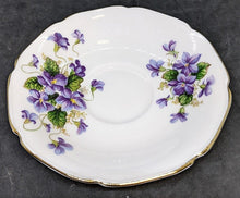 Load image into Gallery viewer, Vintage PARAGON Fine Bone China Tea Cup &amp; Saucer - Violets
