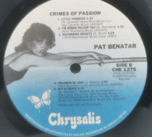 Load image into Gallery viewer, Crimes Of Passion by Pat Benatar (1980, 12&quot; Vinyl Record) Excellent
