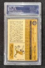 Load image into Gallery viewer, 1960 Topps Carl Willey #107 PSA NM-MT 8
