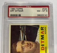 Load image into Gallery viewer, 1960 Topps Art Ditmar #430 PSA NM-MT 8
