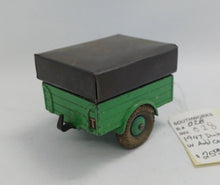 Load image into Gallery viewer, 1947 Land Rover Trailer 341 w/ Canopy, Dinky Toys, Made in England, approx. 3&quot; L
